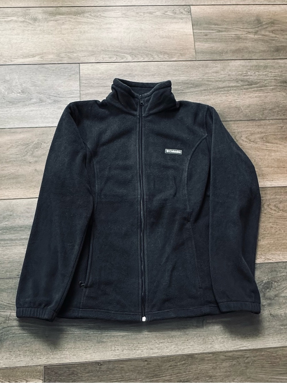 Columbia Black Fleece Full-Zip Jacket